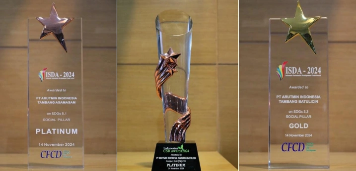 award untuk arutmin