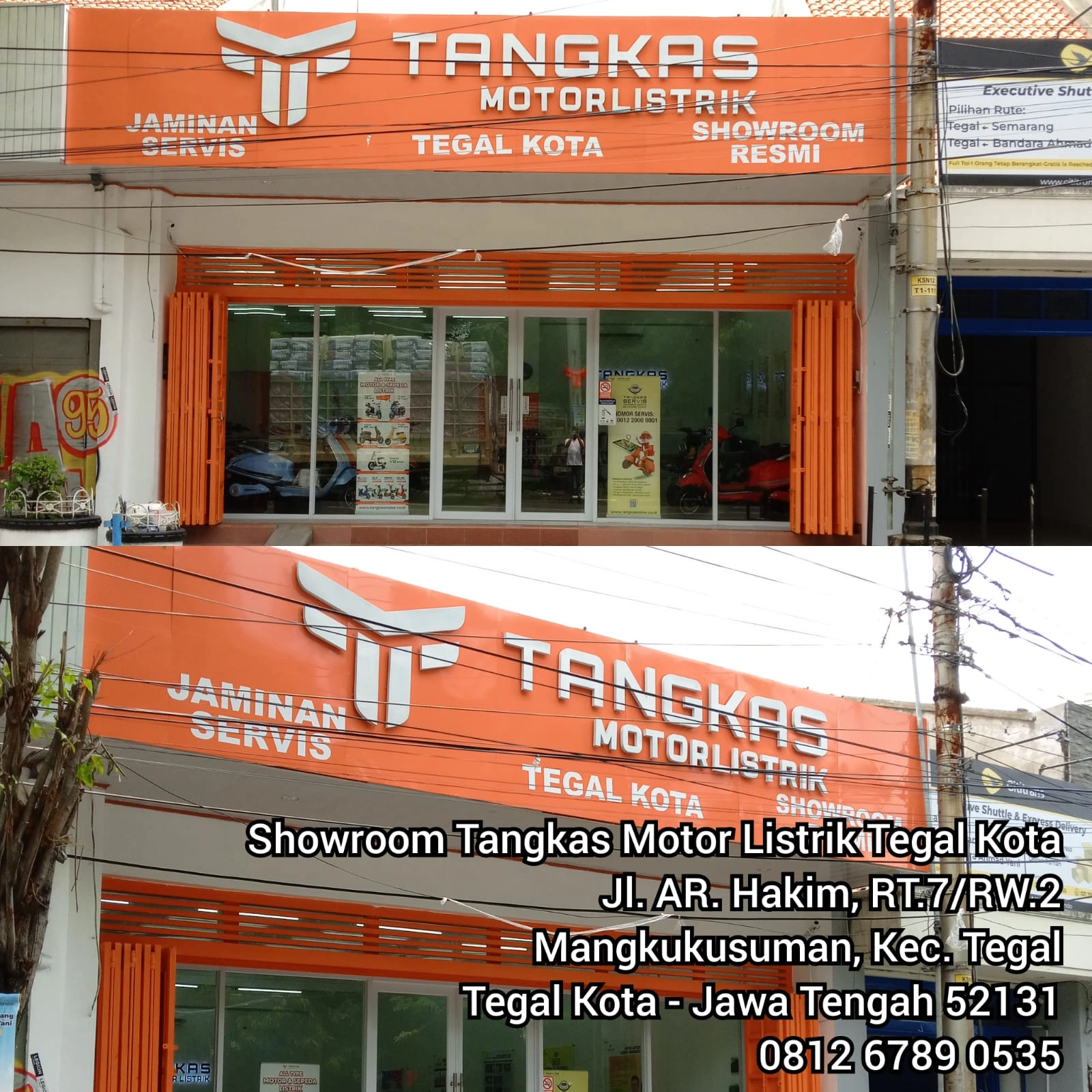showroom tangkas motor listrik
