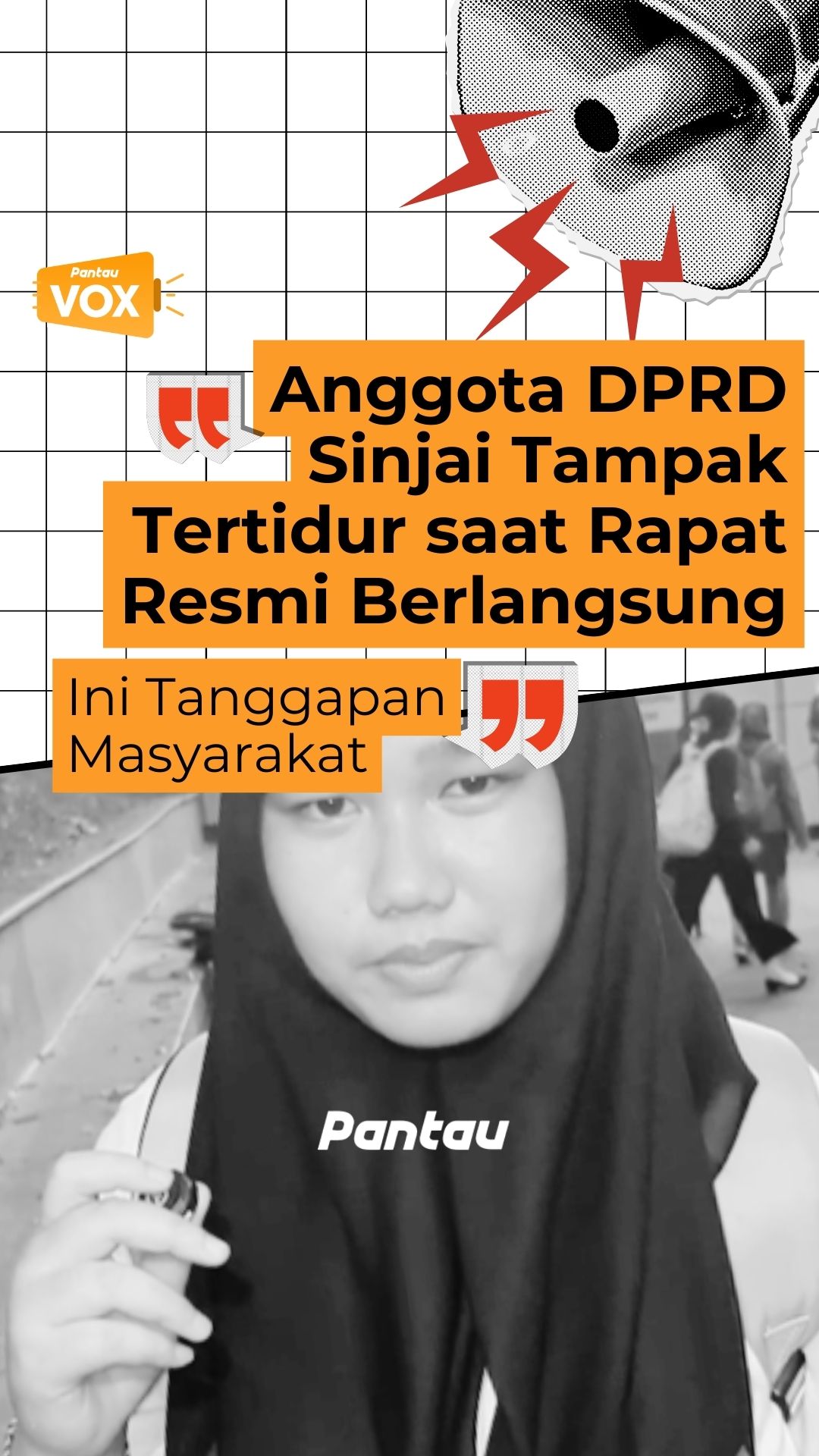 ANGGOTA DPRD SINJAI TAMPAK TERTIDUR SAAT RAPAT RESMI BERLANGSUNG