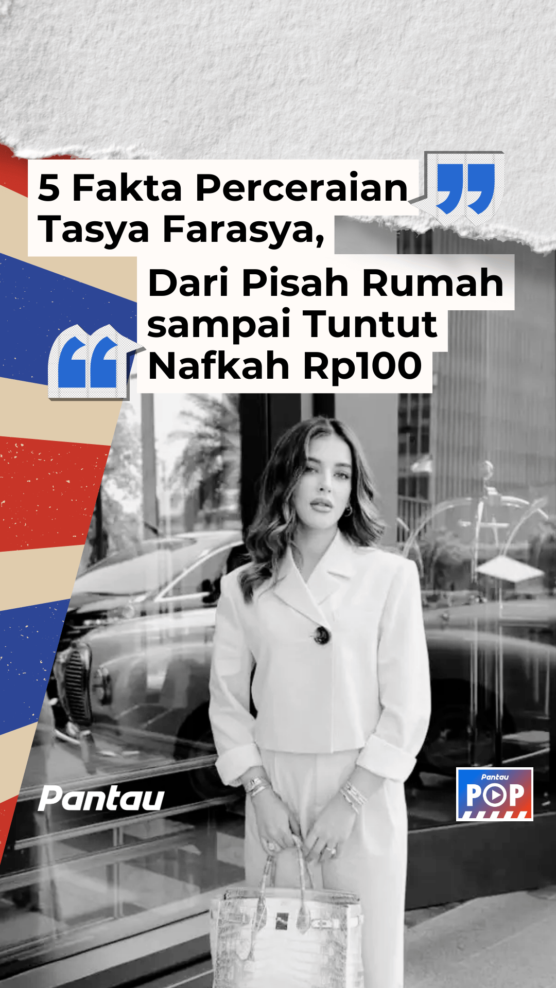 5 FAKTA PERCERAIAN TASYA FARASYA, DARI PISAH RUMAH SAMPAI TUNTUT RP100