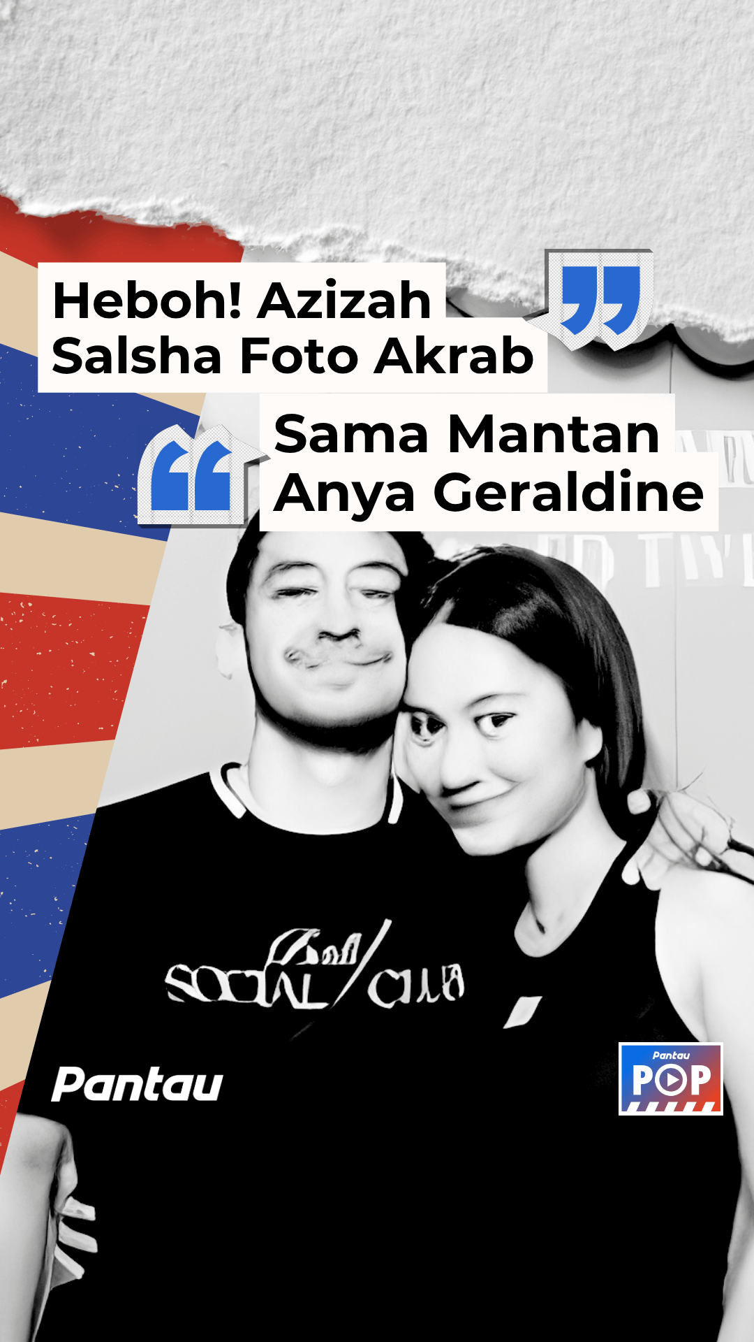 HEBOH, AZIZAH SALSHA FOTO AKRAB SAMA MANTAN ANYA GERALDINE