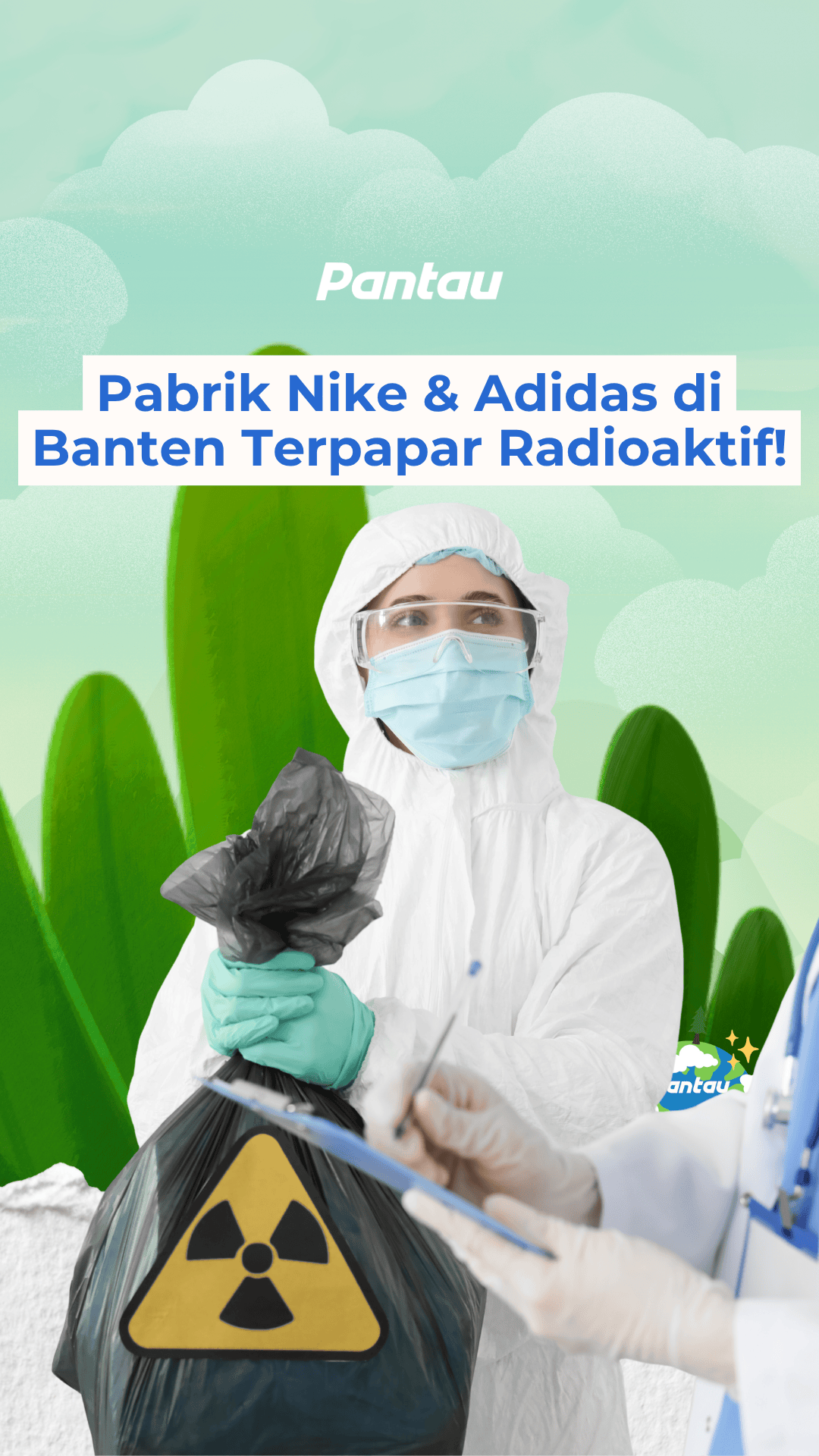 PABRIK NIKE & ADIDAS DI BANTEN TERPAPAR RADIOAKTIF