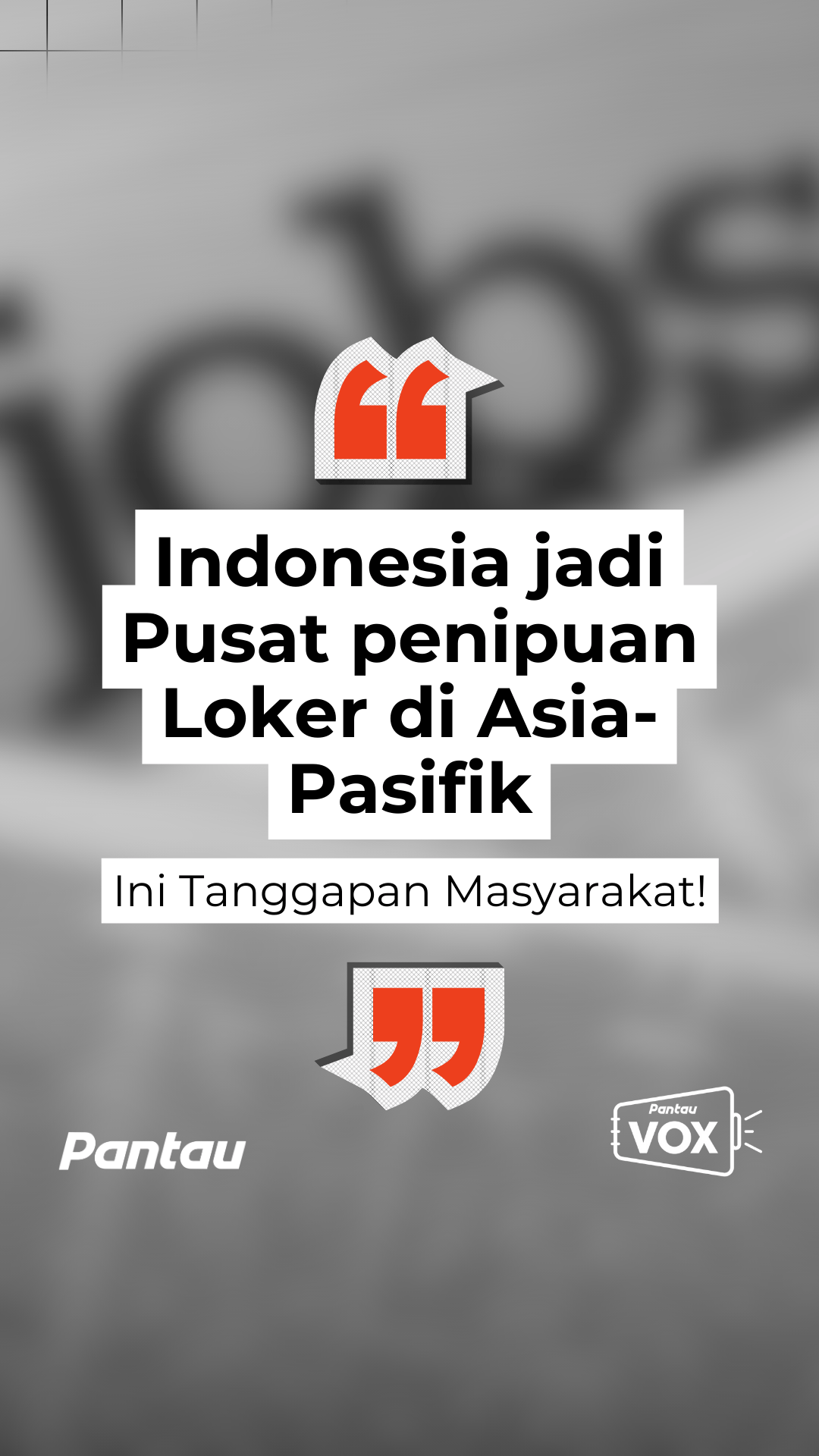 INDONESIA JADI PUSAT PENIPUAN LOKER DI ASIA PASIFIK