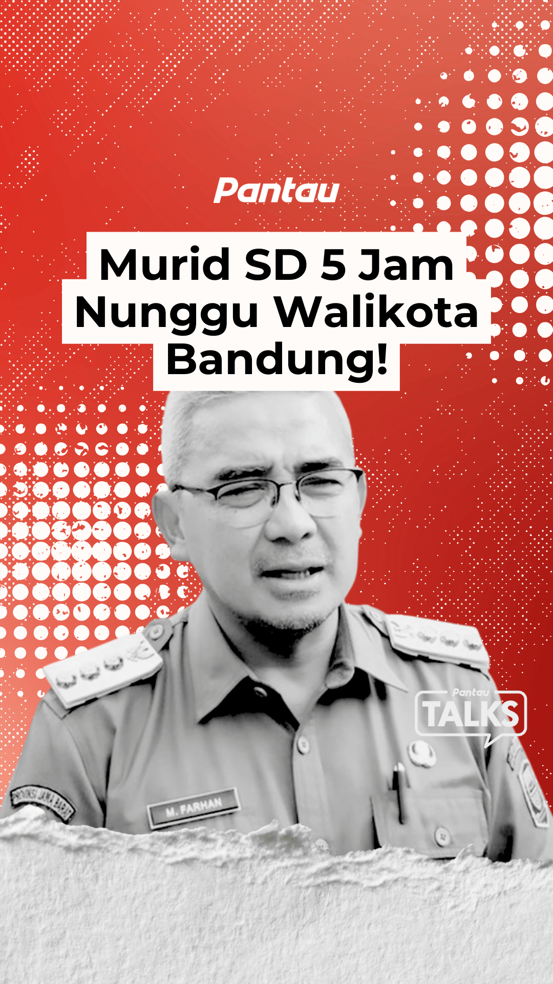MURID SD 5 JAM NUNGGU WALIKOTA BANDUNG!