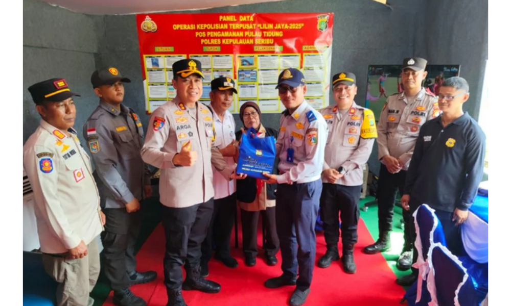 Kapolres Kepulauan Seribu Tinjau Lima Pulau Berpenduduk, Pastikan Pos Pengamanan Nataru 2026 Siap