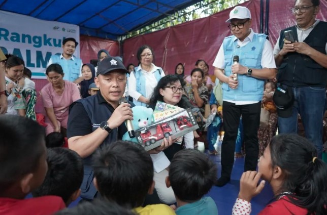 PTPN IV PalmCo Dirikan Pondok Rangkul untuk Pulihkan Trauma Warga Terdampak Banjir di Batangtoru