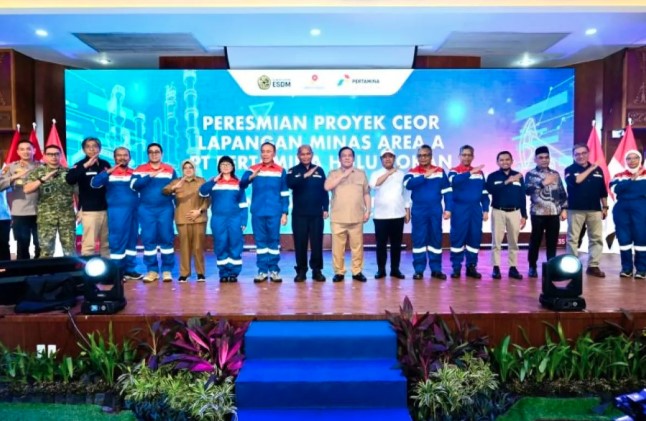 Pertamina Hulu Rokan Resmikan Proyek Chemical EOR Lapangan Minas untuk Dorong Ketahanan Energi Nasional