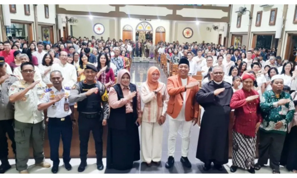 Forkopimda Situbondo Memantau Misa Natal dan Ajak Doakan Korban Bencana di Sumatera dan Aceh