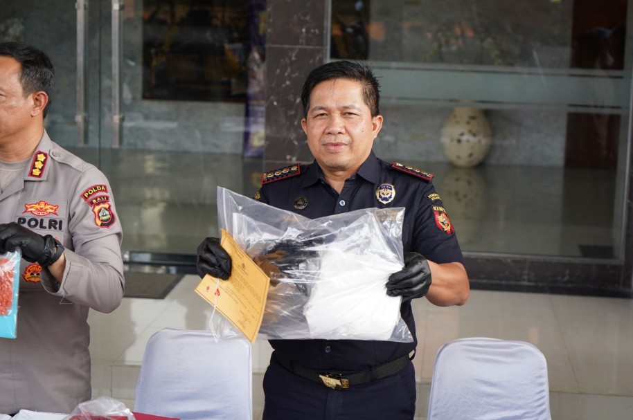 Bea Cukai Ngurah Rai dan Polda Bali Gagalkan Penyelundupan Kokain Asal Brazil