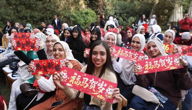 Imlek Tahun Kuda di Kairo: Perpaduan Budaya Mesir dan Tiongkok Warnai Festival Musim Semi 2026