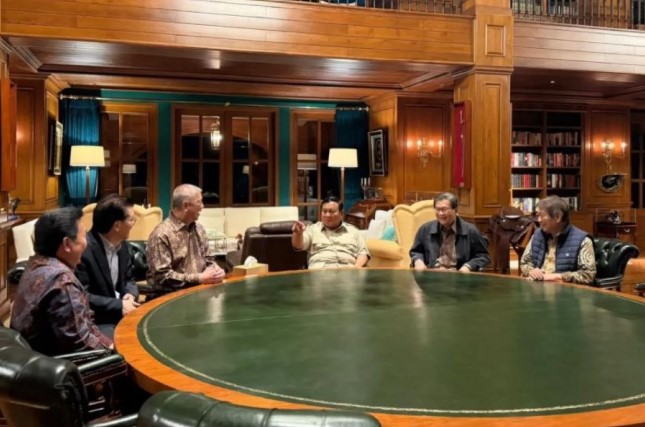 Presiden Prabowo Bertemu Pengusaha Nasional, Tegaskan Kolaborasi sebagai Kunci Pembangunan Ekonomi