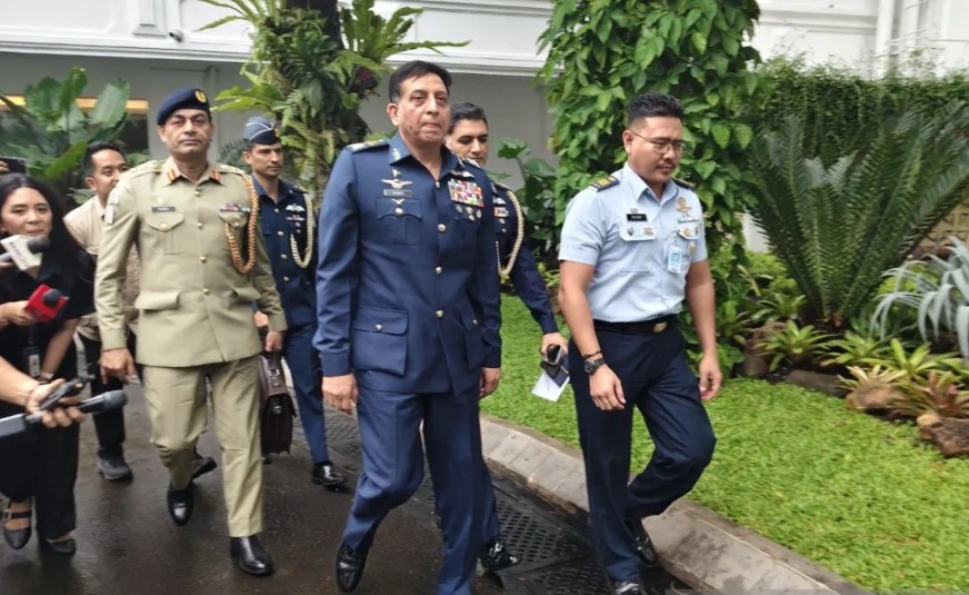 Dubes dan Kepala Staf AU Pakistan Sambangi Istana, Perkuat Kerja Sama Pertahanan Indonesia-Pakistan