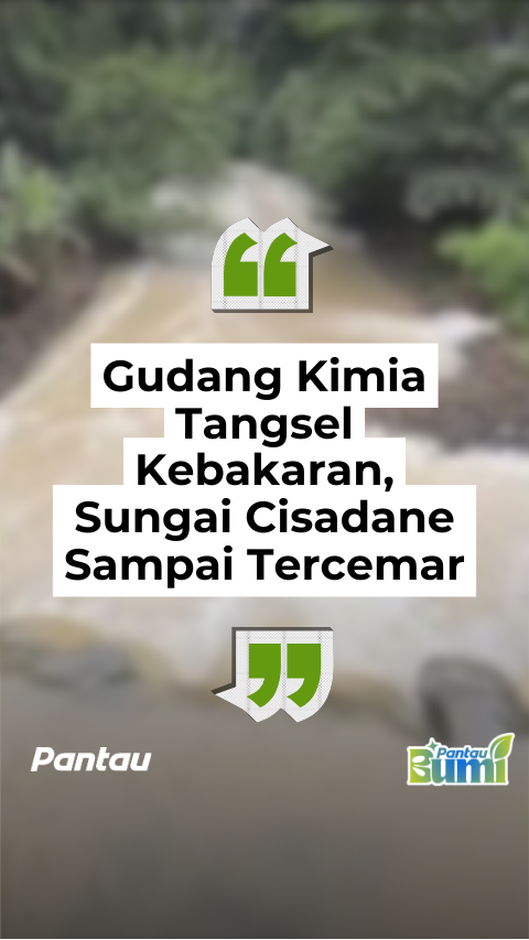 GUDANG KIMIA TANGSEL KEBAKARAN