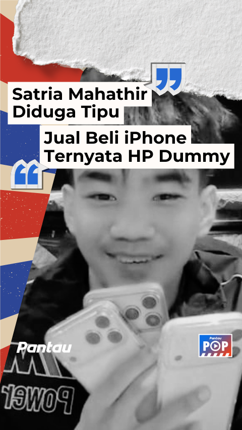 SATRIA MAHATIR DIDUGA TIPU JUAL BELI HP DUMMY