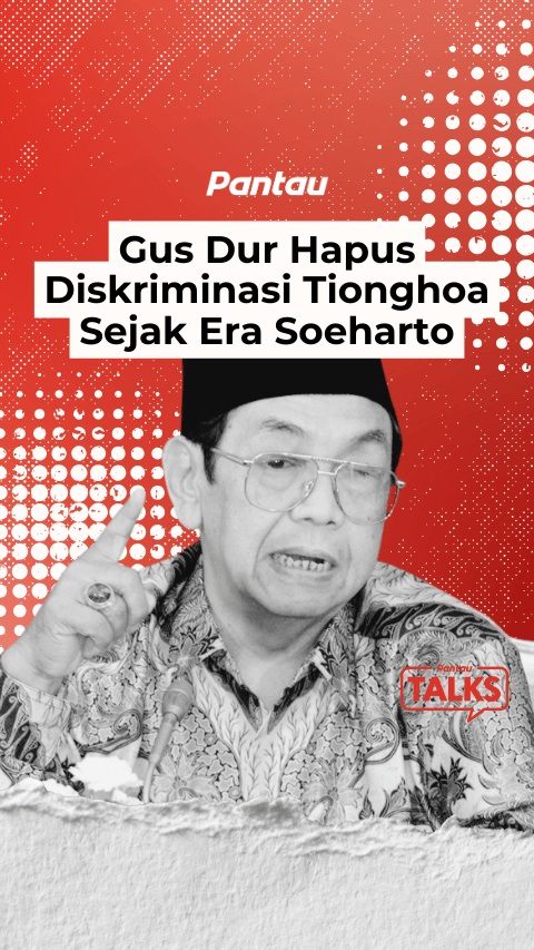 GUS DUR HAPUS DISKRIMINASI TIONGHOA SEJAK ERA SOEHARTO