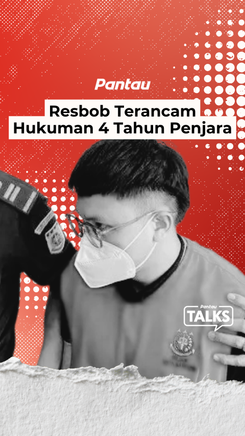 RESBOB TERANCAM HUKUMAN 4 TAHUN PENJARA