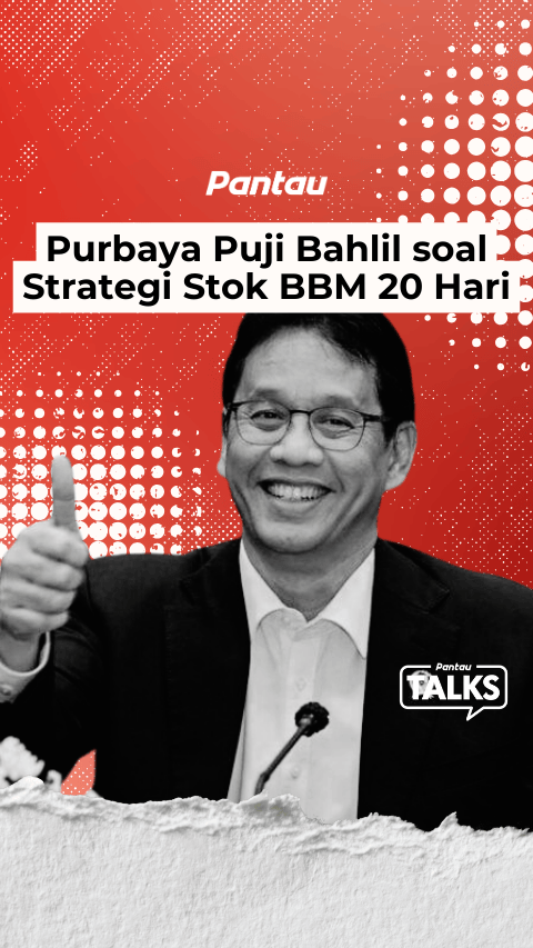 PURBAYA PUJI BAHLIL SOAL STRATEGI STOK BBM 20 HARI