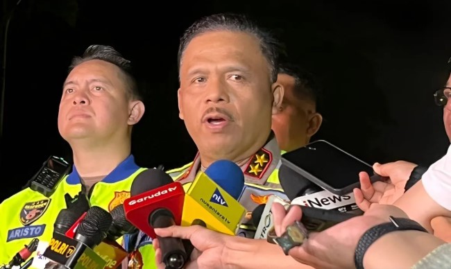 Korlantas Polri Siapkan One Way Lokal KM 390-KM 70 untuk Antisipasi Lonjakan Arus Balik Lebaran