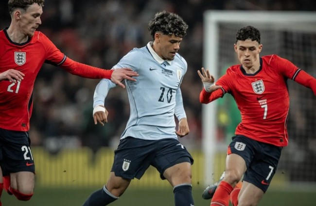 Timnas Inggris Gagal Menang Setelah Uruguay Samakan Skor 1-1 di Injury Time Wembley