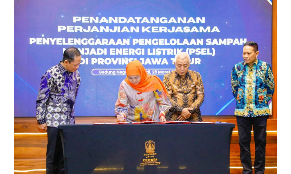 Jawa Timur Percepat PSEL, Khofifah Gandeng Tujuh Daerah Ubah Sampah Jadi Energi