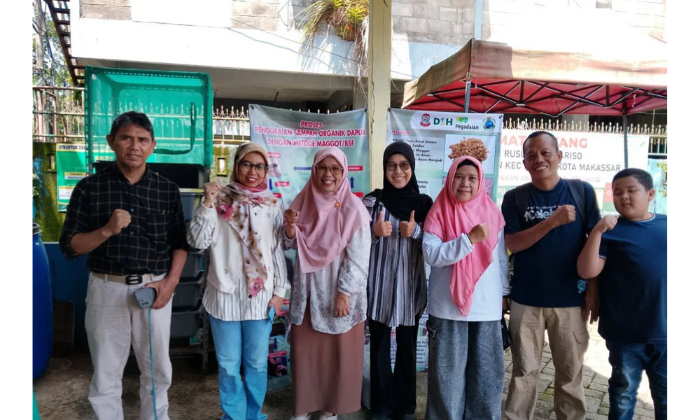 Budidaya Maggot di Rusunawa Mariso Buka Peluang Ekonomi Warga