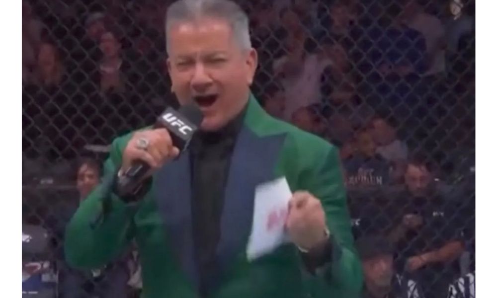 Bruce Buffer Minta Maaf Usai Salah Umumkan Pemenang di UFC Seattle