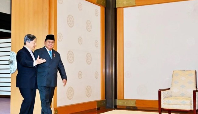 Presiden Prabowo Temui Kaisar Naruhito di Tokyo untuk Perkuat Hubungan Indonesia-Jepang