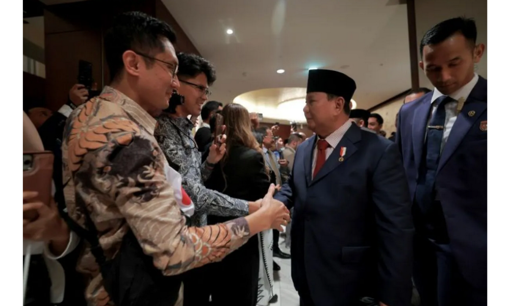 Prabowo Disambut Hangat Diaspora Indonesia di Tokyo