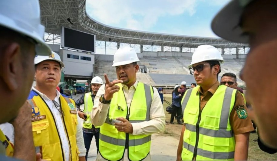 Target Rampung Mei 2026, Bobby Nasution Genjot Pembangunan Stadion Teladan untuk Piala AFF U-19