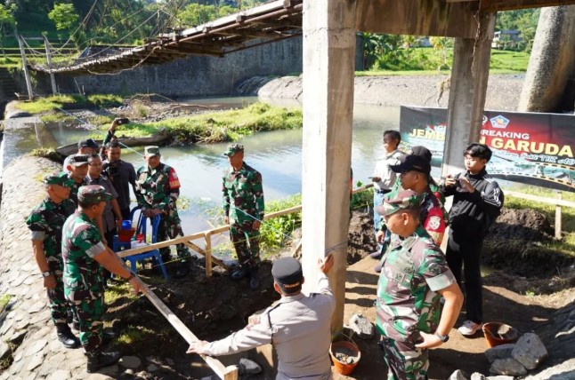 Kodam Udayana Mulai Bangun 24 Jembatan Garuda untuk Percepat Akses Wilayah Pelosok