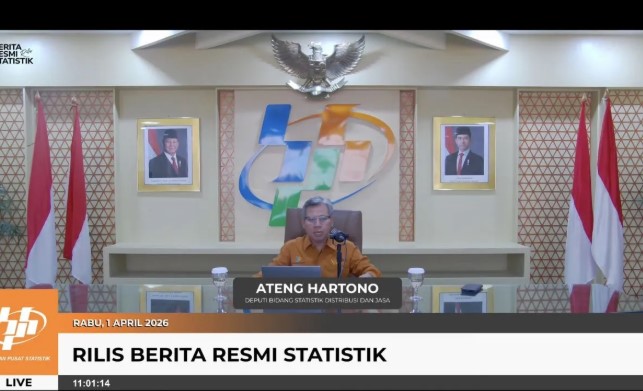 BPS Catat Inflasi Tahunan Indonesia Capai 3,48 Persen pada Maret 2026