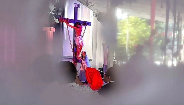 Prosesi Jalan Salib Kreatif Katedral Jakarta Ajak Umat Kembali Mengingat Tuhan di Jumat Agung 2026