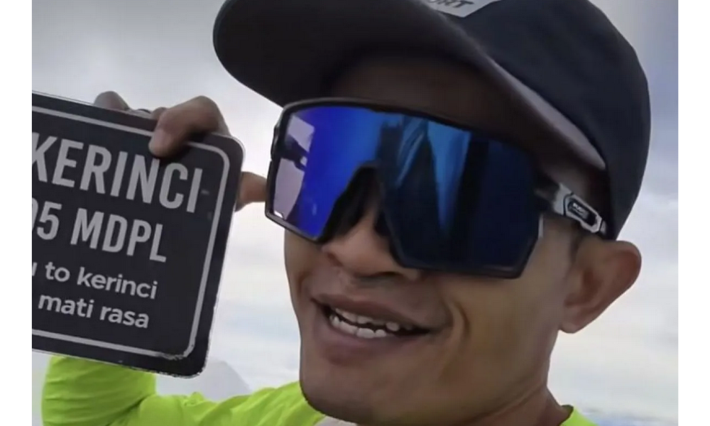Arief Wismoyono Juara Kerinci100 Usai Taklukkan Medan Ekstrem 100 Km Gunung Kerinci
