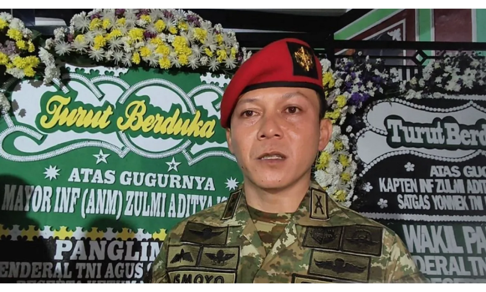 Panglima TNI Pimpin Pemakaman Mayor Zulmi Aditya Iskandar di Cimahi