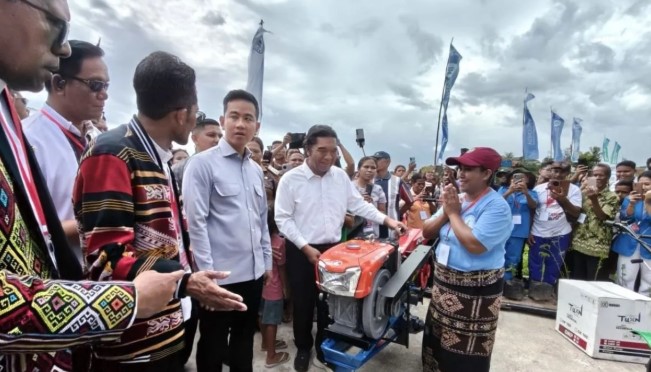 Wapres Gibran Puji Hasil Tani di Kupang yang Disuplai untuk Program Makan Bergizi Gratis