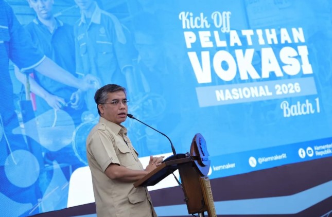 Menaker Yassierli Ungkap Lebih dari 10 Ribu Peserta Ikuti Pelatihan Vokasi Nasional 2026