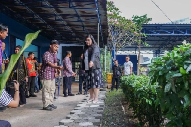 RSBP Batam Olah Limbah Medis Jadi Paving Block, Dorong Konsep Green Hospital