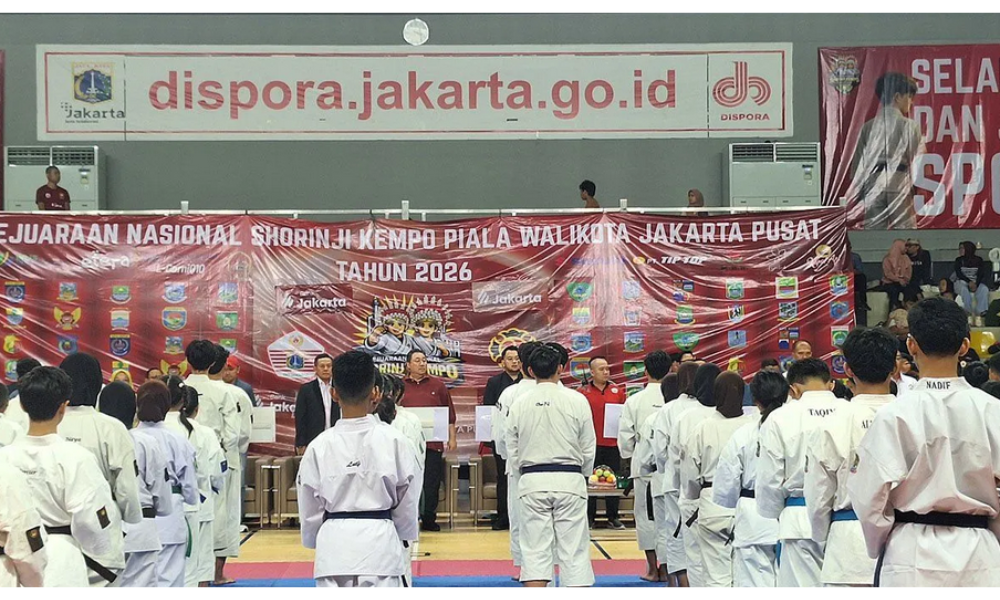 369 Atlet Ikuti Kejurnas Shorinji Kempo Piala Wali Kota Jakarta Pusat 2026