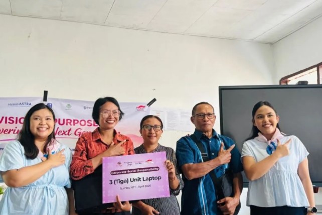 Astra Bersama Komunitas Dorong Pemberdayaan Pendidikan di Sumba Timur Lewat Program Relawan