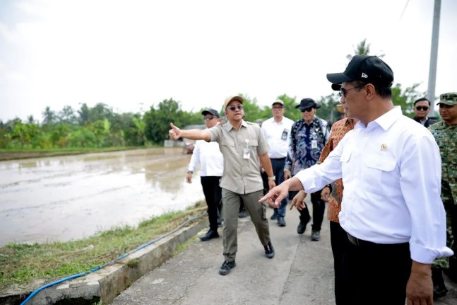 Mentan Amran Perkuat Irigasi Perpompaan untuk Dongkrak Produktivitas Pertanian Nasional