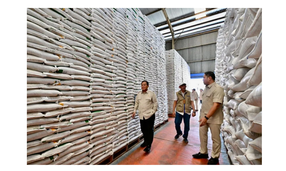 Sidak Prabowo-Sudaryono ke Gudang Bulog Hapus Keraguan Soal Swasembada