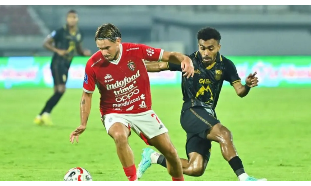 Bali United Bangkit dan Hajar Malut United 4-1 di Stadion Dipta