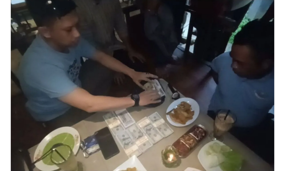 Bareskrim Polri tangkap lima pengedar dolar AS palsu di Banten