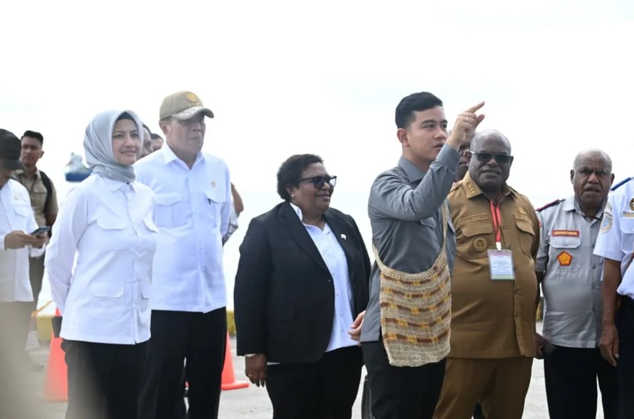 Wapres Gibran Dorong Pelabuhan Nabire Jadi Pusat Pertumbuhan Ekonomi Papua Tengah