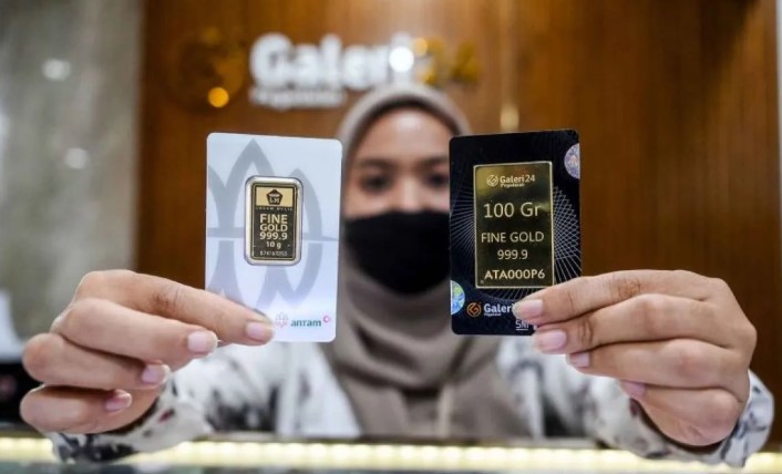 Harga Emas UBS, Antam, dan Galeri24 di Pegadaian Kompak Turun pada Kamis Pagi