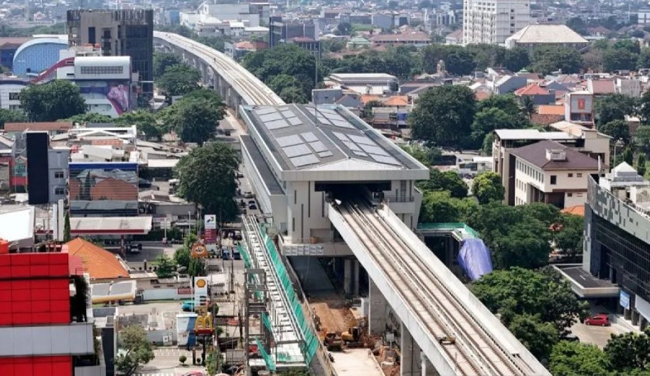 Progres LRT Jakarta Fase 1B Tembus 91,86 Persen, Waskita Karya Optimistis Rampung Tepat Waktu