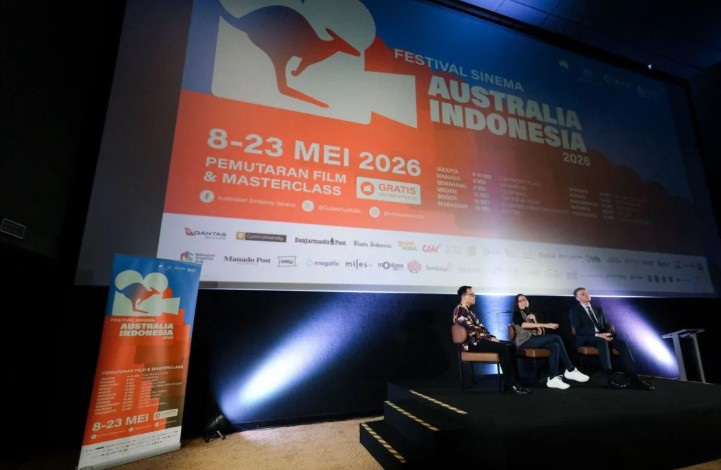FSAI 2026 Dibuka, Wamen Ekraf Sebut Festival Jadi Jembatan Kolaborasi Industri Film Indonesia-Australia