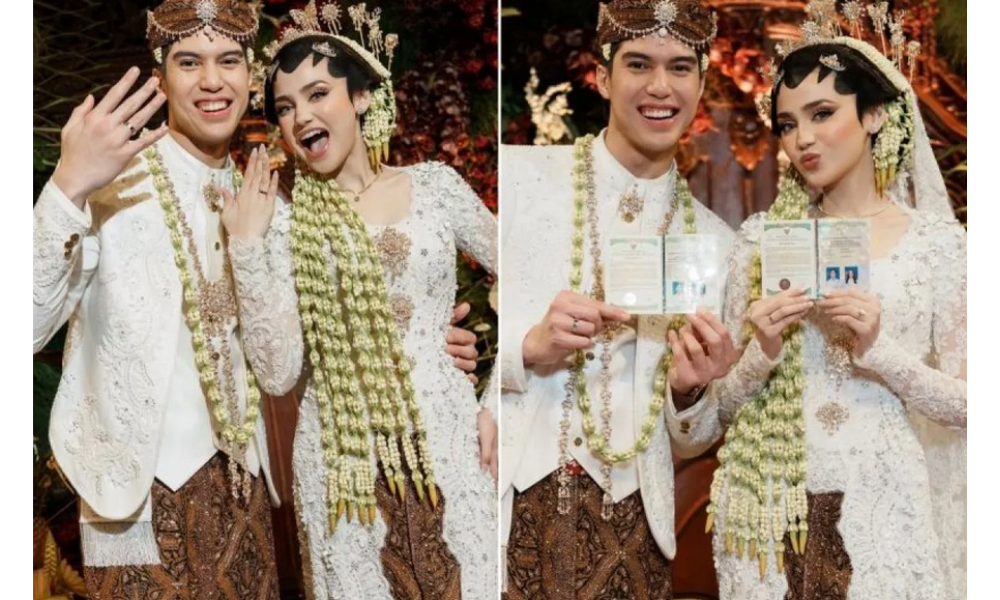 El Rumi dan Syifa Hadju Resmi Menikah dalam Balutan Adat Jawa di Raffles Hotel Jakarta