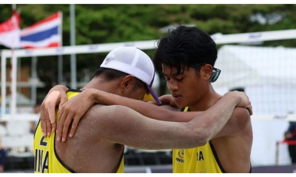Bintang dan Sofyan Melaju ke Perempat Final Asian Beach Games 2026 Usai Tumbangkan Jepang Dua Set Langsung