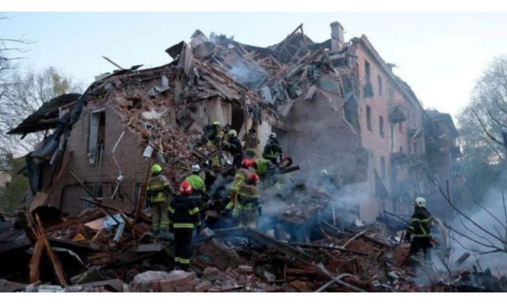 Serangan Besar Rusia Hantam Ukraina, Tewaskan Tujuh Orang dan Lukai Puluhan Warga